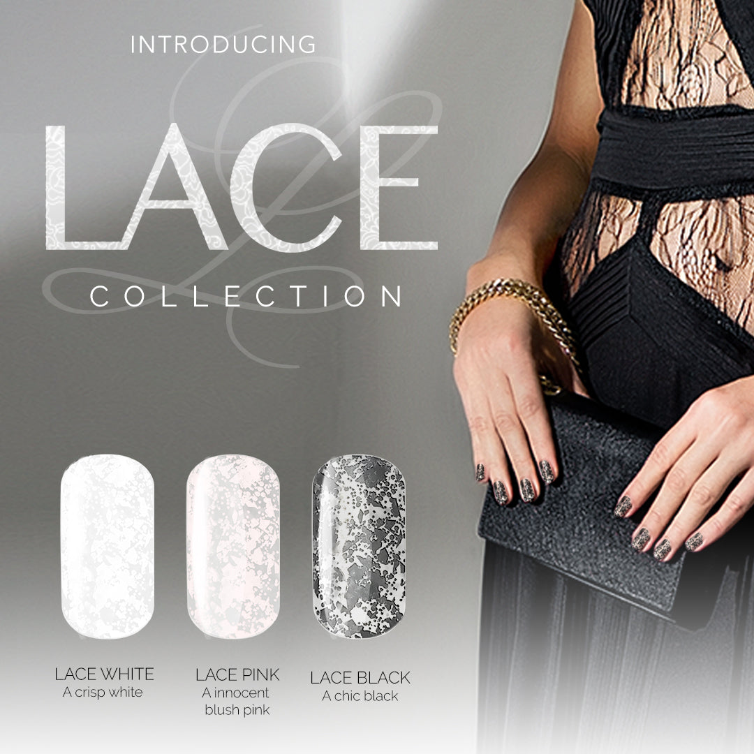 Gel Play Lace Effect - White